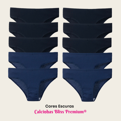 [Pague 5 Leve 10] Calcinhas Bliss Premium® - FRETE GRÁTIS