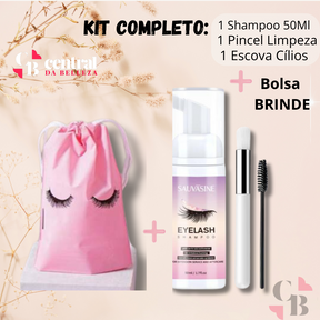 LASHCARE- Eyelash cleaning kit + toast bag