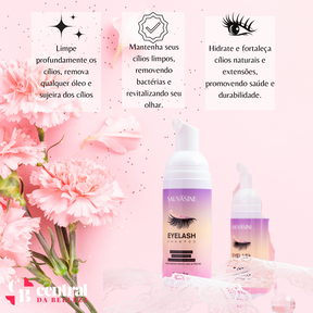 LASHCARE- Eyelash cleaning kit + toast bag