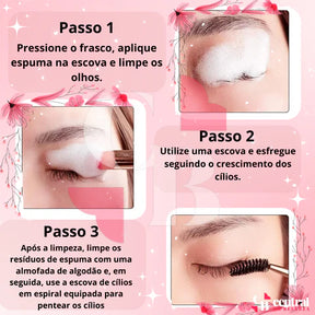 LASHCARE- Eyelash cleaning kit + toast bag