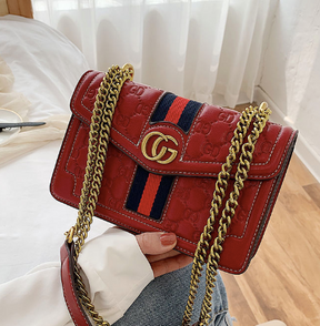 Retro Bag with Chain Handle