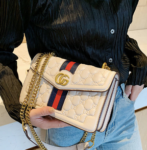 Retro Bag with Chain Handle