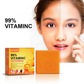 Natürliche aufhellende Seife mit Vitamin C 