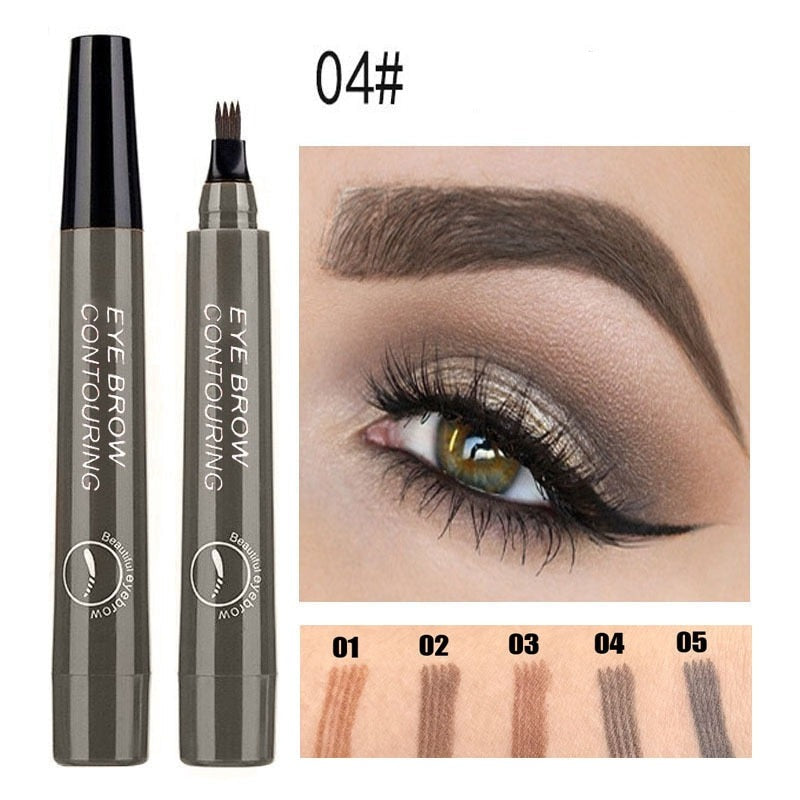 Waterproof eyebrow pencil