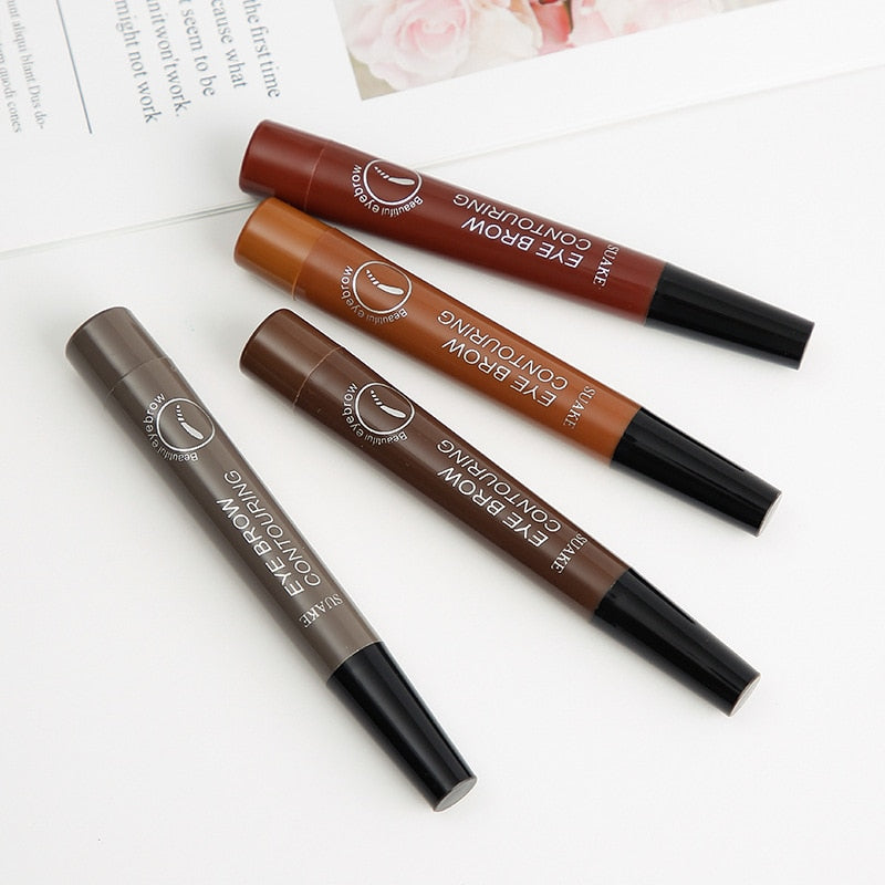 Waterproof eyebrow pencil