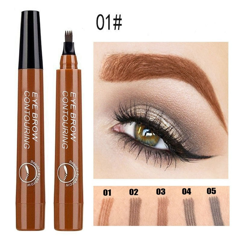 Waterproof eyebrow pencil