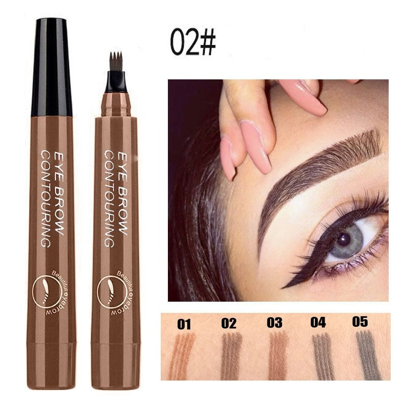 Waterproof eyebrow pencil