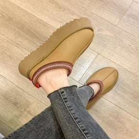 Snow plush sneakers