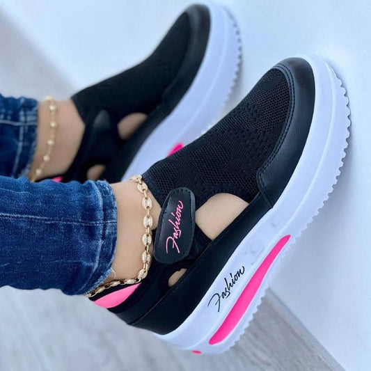 Orthopedic fashion sneakers
